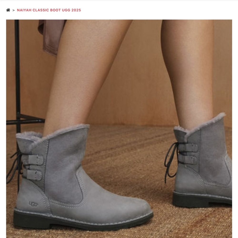 UGG Naiyah Winter Boots in Gray